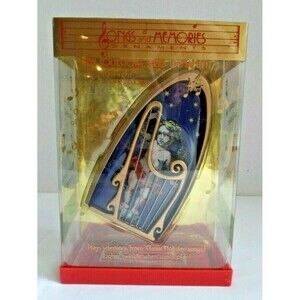 Songs & Memories Ornament New Collectors Edition Angel Harp 2 Songs Model BP0211